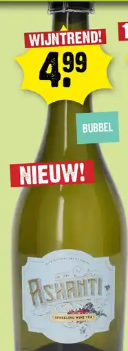 Dirck 3 Ashanti sparkling wine tea aanbieding