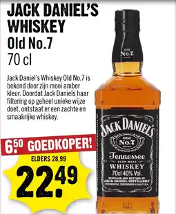 Dirck 3 Jack Daniel's Whiskey Old No.7 aanbieding
