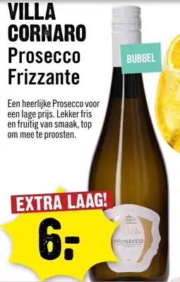 Dirck 3 Villa Cornaro Prosecco Frizzante aanbieding