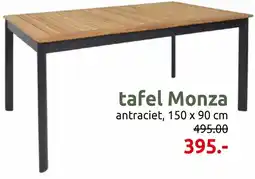 Deka Tuin Tafel Monza aanbieding