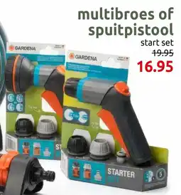 Deka Tuin Multibroes of spuitpistool aanbieding