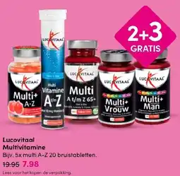 Drogisterij Visser Lucovitaal Multivitamine aanbieding