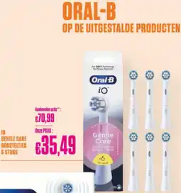 Medi Market Oral-B i0 gentle care borsteltjes aanbieding