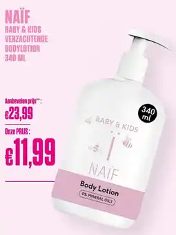 Medi Market Naïf baby & kids verzachtende bodylotion aanbieding