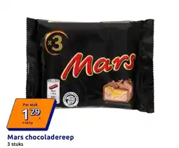 Action Mars chocoladereep aanbieding