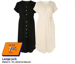 Action Lange jurk aanbieding