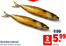 Makro Gerookte makreel aanbieding