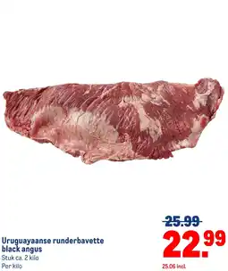 Makro Uruguayaanse runderbavette black angus aanbieding