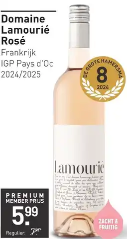 Gall & Gall Domaine Lamourié Rosé aanbieding