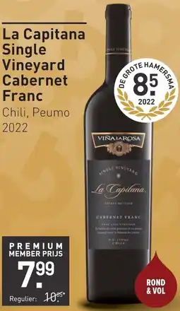 Gall & Gall La Capitana Single Vineyard Cabernet Franc aanbieding