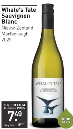 Gall & Gall Whale's Tale Sauvignon Blanc aanbieding