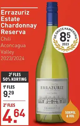 Gall & Gall Errazuriz Estate Chardonnay Reserva aanbieding