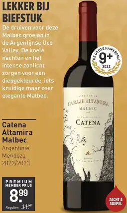 Gall & Gall Catena Altamira Malbec aanbieding