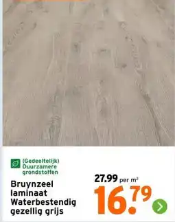GAMMA Bruynzeel laminaat Waterbestendig gezellig grijs aanbieding