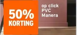 GAMMA op click PVC Manera aanbieding