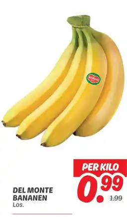 Dekamarkt DEL MONTE BANANEN aanbieding
