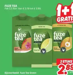 Dekamarkt FUZE TEA aanbieding