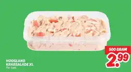 Dekamarkt HOOGLAND KRABSALADE XL aanbieding