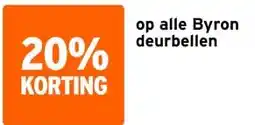 GAMMA op alle Byron deurbellen aanbieding