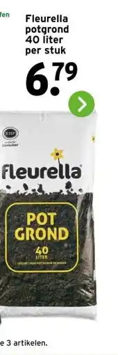 GAMMA Fleurella potgrond 40 liter aanbieding
