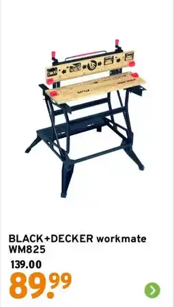GAMMA BLACK+DECKER workmate WM825 aanbieding