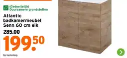 GAMMA Atlantic badkamermeubel Senn 60 cm eik aanbieding