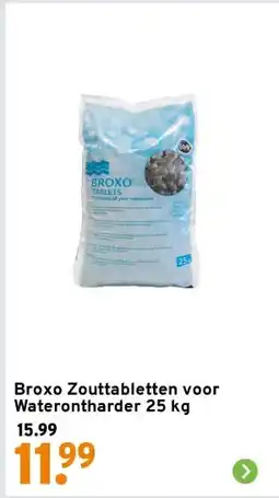 GAMMA Broxo Zouttabletten voor Waterontharder 25 kg aanbieding