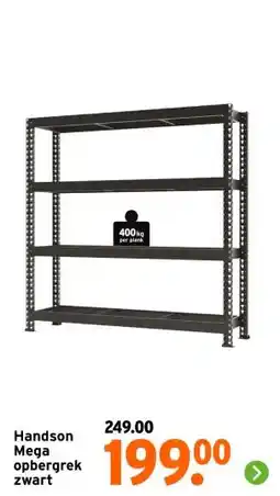 GAMMA Handson Mega opbergrek zwart aanbieding