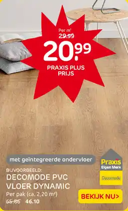 Praxis Decomode PVC Vloer Dynamic aanbieding