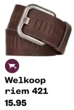 Welkoop Welkoop riem 421 aanbieding