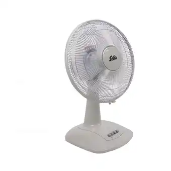 V&D Solis Ventilator 300 mm (746) - Tafelventilator Wit aanbieding