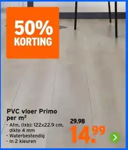 GAMMA PVC vloer Primo per m² aanbieding