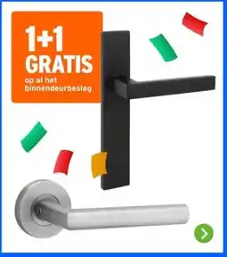 GAMMA op al het binnendeurbeslag aanbieding