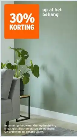 GAMMA op al het behang aanbieding