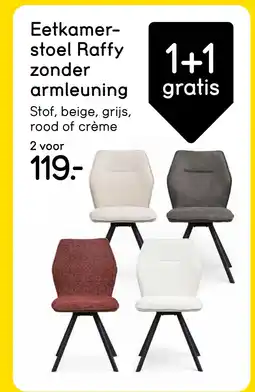 Leen Bakker Bekijk eetkamer Raffy aanbieding