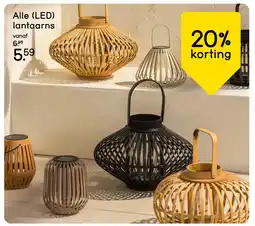Leen Bakker Bekijk alle (LED) lantaarns aanbieding