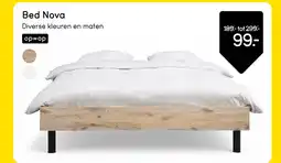 Leen Bakker Bekijk bed Nova aanbieding