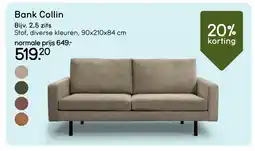 Leen Bakker Bekijk bank Collin aanbieding