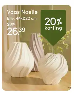 Leen Bakker Bekijk vaas Noelle aanbieding