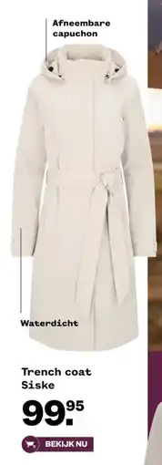 Welkoop Trench coat Siske aanbieding
