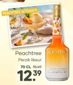Mitra Peachtree Perzik Likeur aanbieding