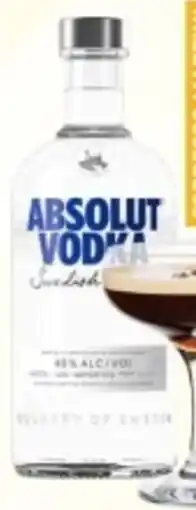 Mitra Absolut Vodka aanbieding