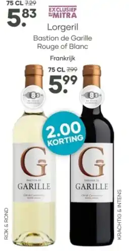 Mitra Lorgeril aanbieding