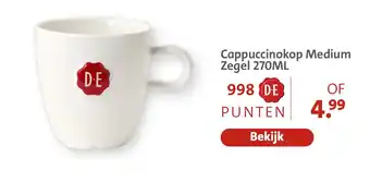 Bruna Cappuccinokop Medium Zegel aanbieding