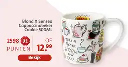 Bruna Blond X Senseo Cappuccinobeker Cookie aanbieding