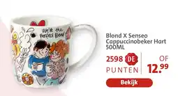 Bruna Blond X Senseo Cappuccinobeker Hart aanbieding