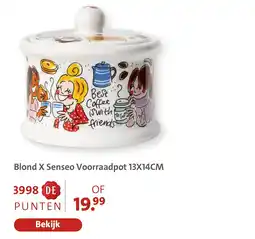 Bruna Blond X Senseo Voorraadpot aanbieding
