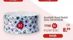 Bruna Koekblik Rond Dutch Dots aanbieding