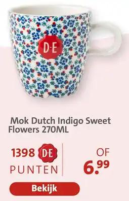 Bruna Mok Dutch Indigo Sweet Flowers aanbieding