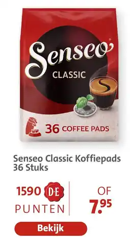 Bruna Senseo Classic Koffiepads aanbieding